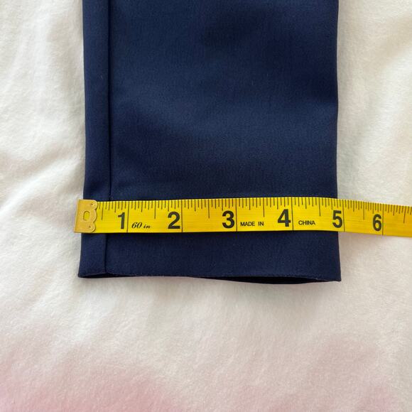 Lilly Pulitzer Midnight Navy Alessia Stretch Navy Dinner Dress Pants, Size 2 - Picture 10 of 13